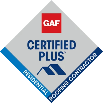 GAF Certified Plus residential roofing contractor